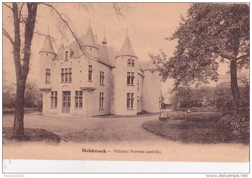 MELSBROEK : Château Dereine (entrée) - Steenokkerzeel