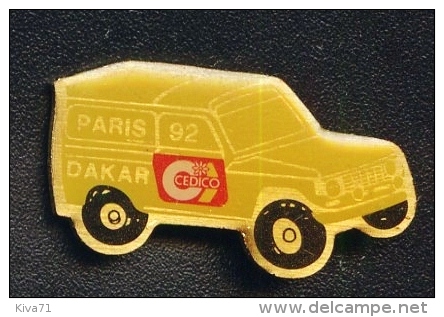 " PARIS-DAKAR 92 "     Ble Pg3 - Automobile - F1