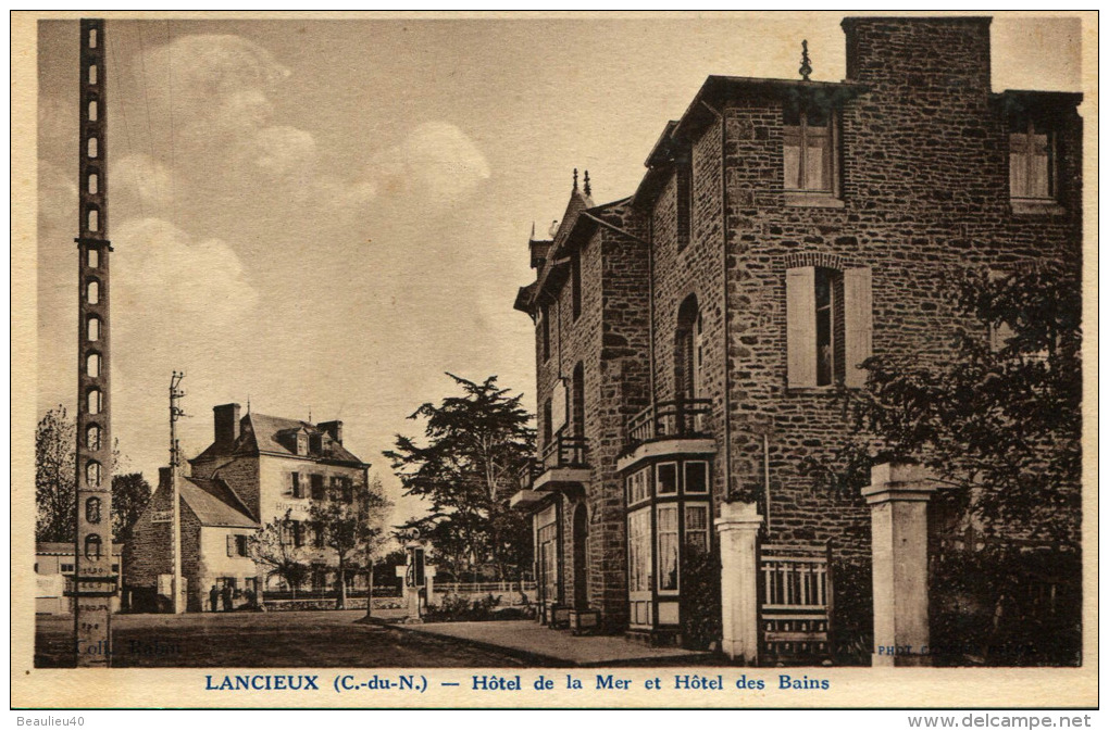 LANCIEUX - HOTEL DE LA MER ET HOTEL DES BAINS - Lancieux