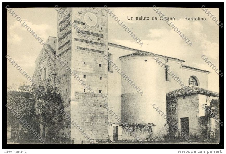 Verona Cisano Di Bardolino Cartolina Dicemi07-860 SZE - Verona