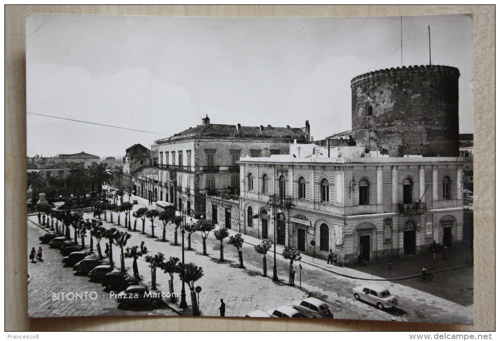 1968 BITONTO PIAZZA MARCONI // BARI - Bitonto