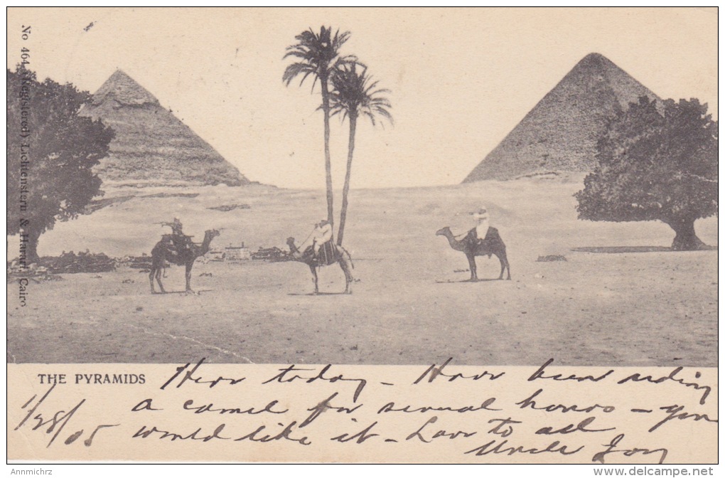 THE PYRAMIDS 1905 - Pyramides