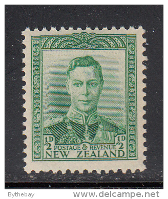 New Zealand MNH Scott #226 1/2p George VI - Nuevos