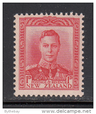 New Zealand MNH Scott #227 1p George VI - Unused Stamps