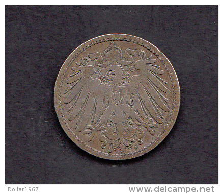 Kaiserreich , 10 Pfennig , Jäger 13 , 1893 A - 10 Pfennig