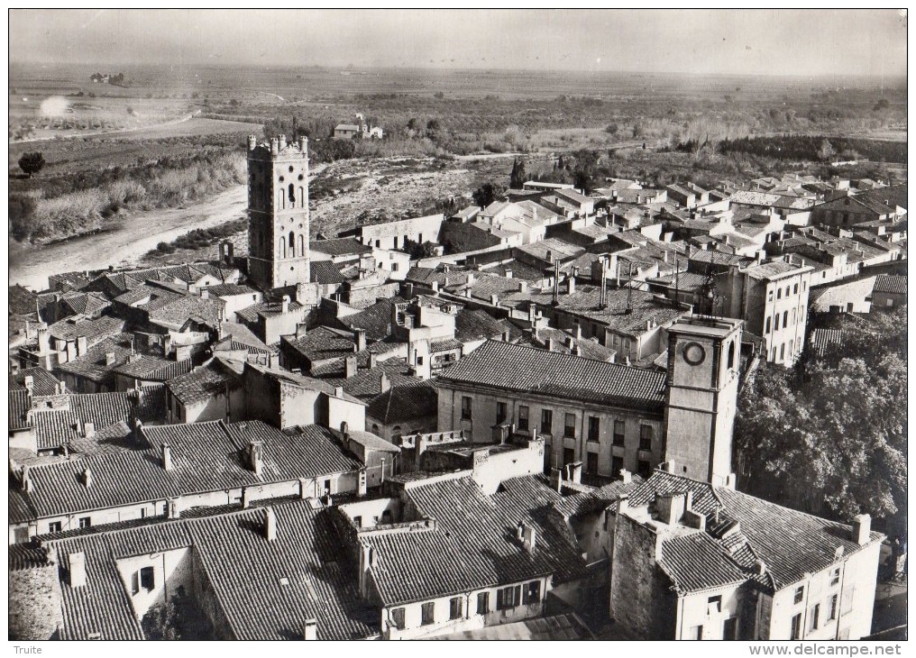 RIVESALTES VUE GENERALE AERIENNE - Rivesaltes