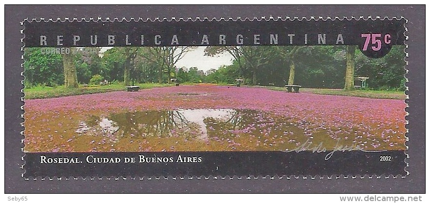 Argentina 2002 Landscapes - Rosedal, Ciudad De Buenos Aires, Park, Parc, Gardens MNH - Nuovi