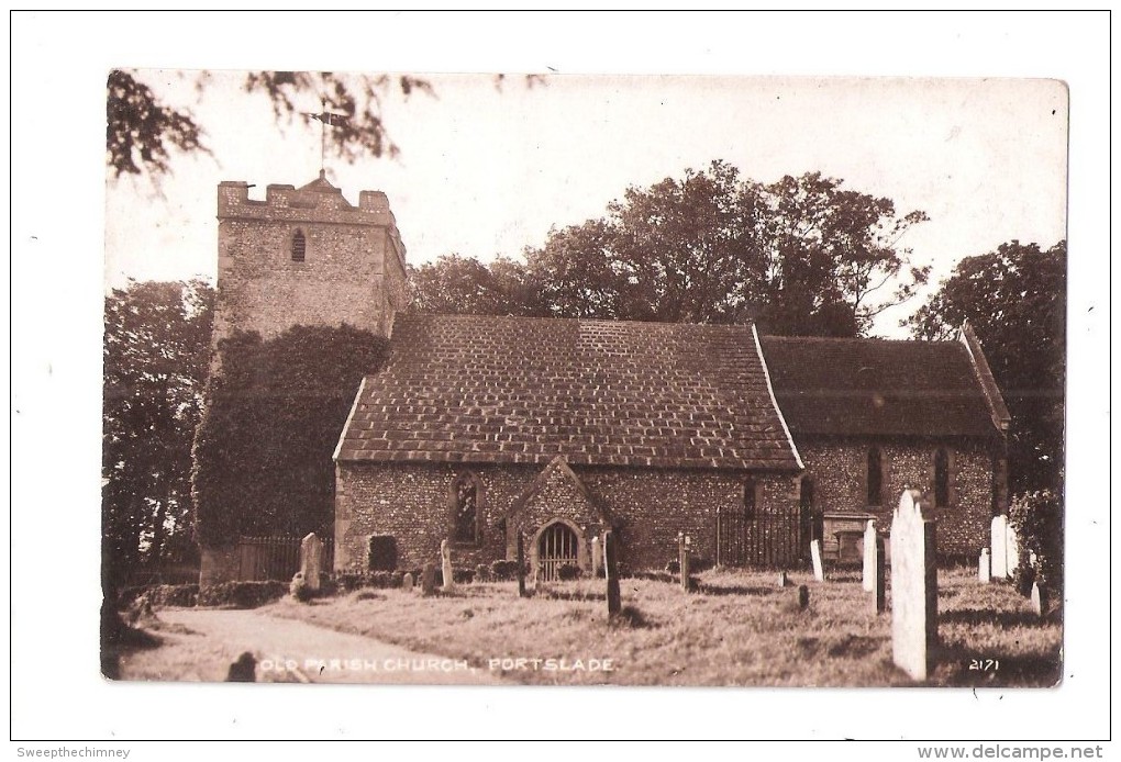 RP OLD PARISH CHURCH ST. NICHOLAS CHURCH PORTSLADE UNUSED NR HOVE BRIGHTON - Autres & Non Classés