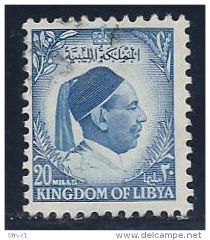 Libya, Scott # 141 Used King Idris, 1952 - Libya