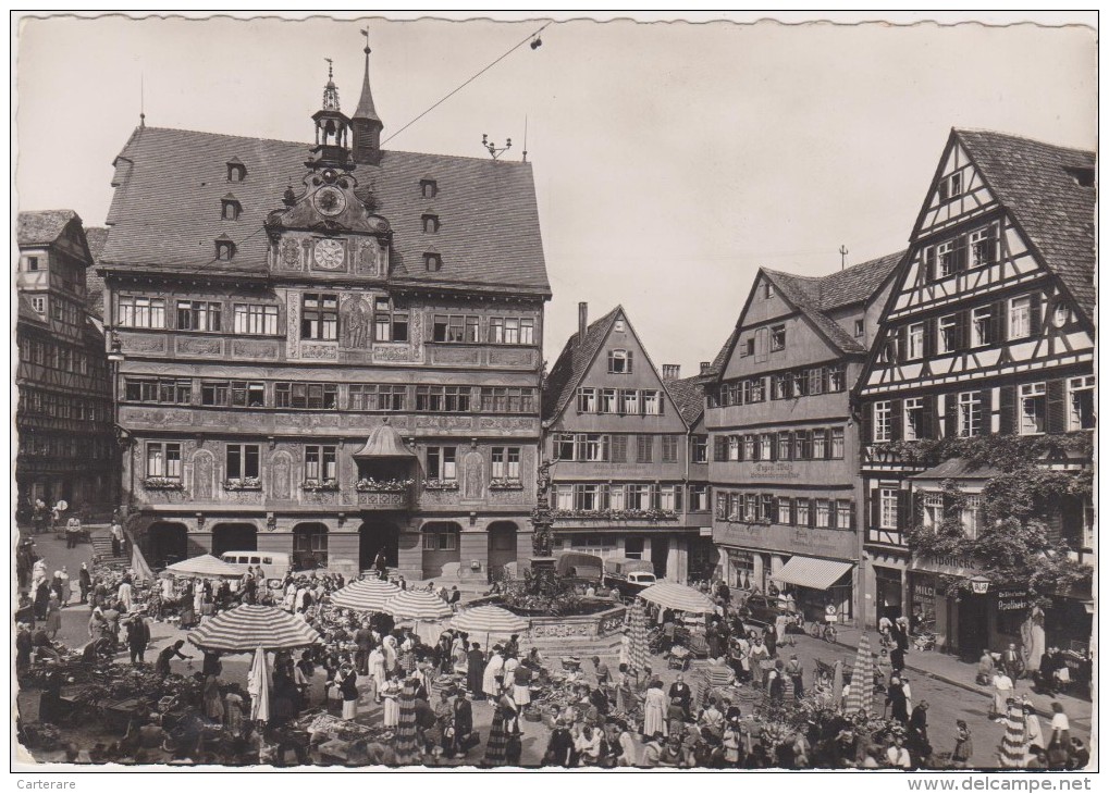 Allemagne,deutschland,TUB INGEN,TUEBINGEN,bade-wurt Emberg,marché,market,rare ,1950 - Tuebingen