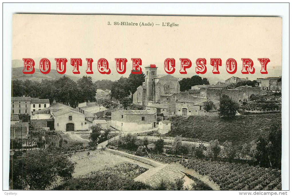 ACHAT IMMEDIAT < 11  SAINT HILAIRE - L'EGLISE - DOS SCANNE - Saint Hilaire