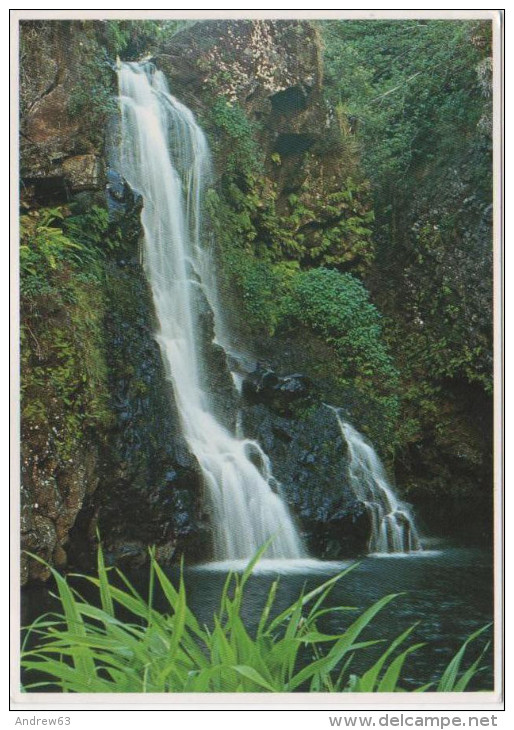 CARTOLINA - USA - Hawaii - Paia, Maui - Waterfall - 1985 - Viaggiata Per Les Deux Alpes - Maui