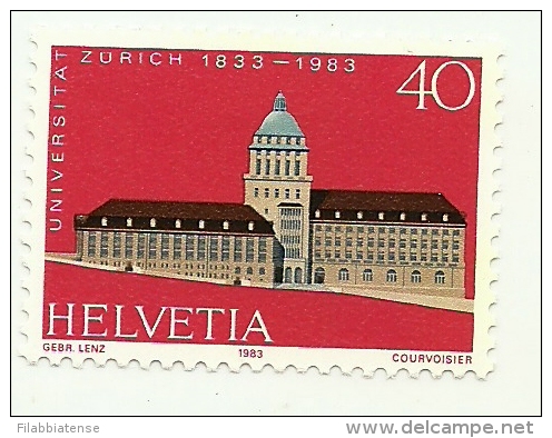 1983 - Svizzera 1175 Università Di Zurigo C3373, - Nuevos