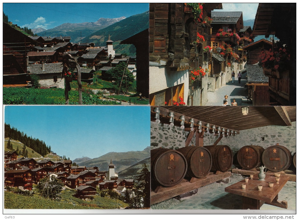 Grimentz - Lot De 14 Cartes Postale ° Grimentz - Lot Von 14 Postkarten - 5 - 99 Karten