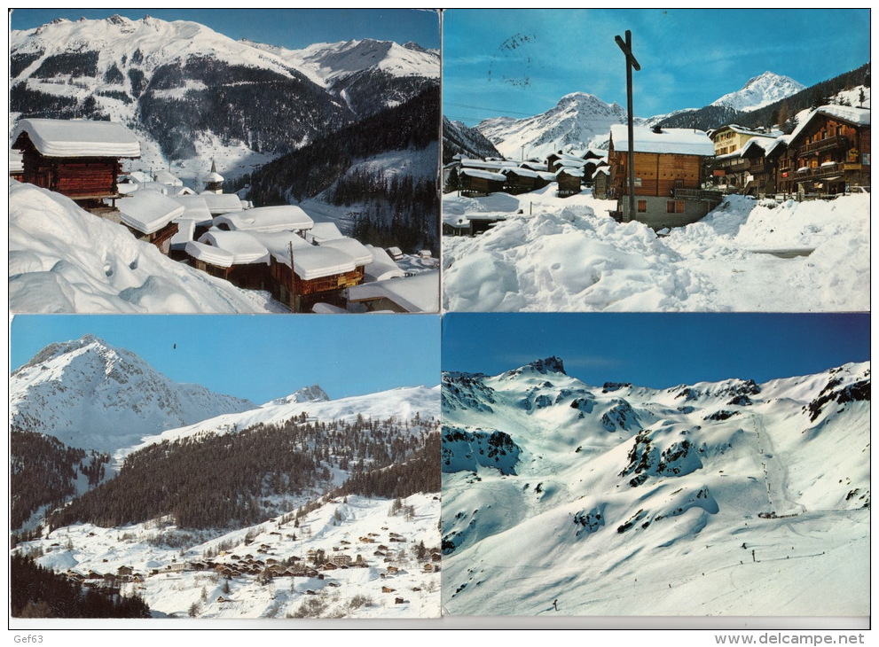 Grimentz - Lot De 14 Cartes Postale ° Grimentz - Lot Von 14 Postkarten - 5 - 99 Cartes