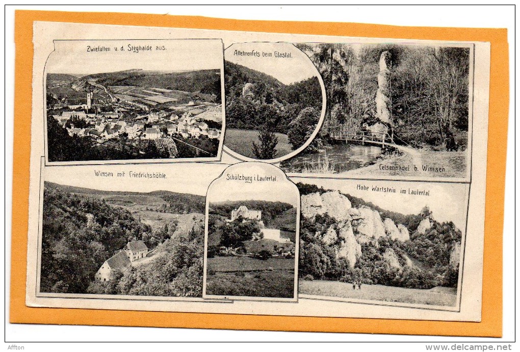 Zwiefalten 1905 Card - Reutlingen