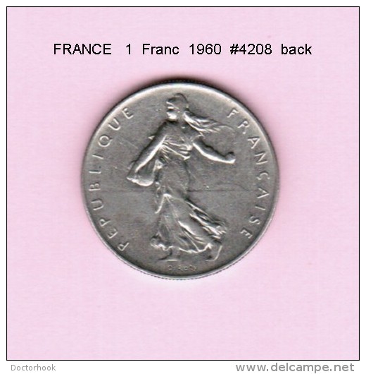 FRANCE   1  FRANC  1960  (KM # 925.1) - Other & Unclassified