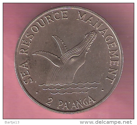 TONGA 2 PA´ANGA 1979 FAO WHALE DECADE OF PROGRESS UNC - Tonga