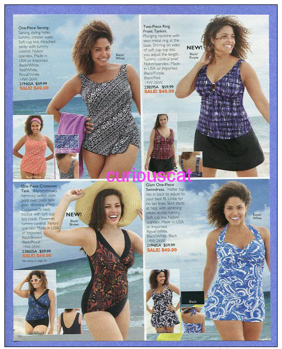 PUBLICITES USA MAGAZINE ADVERTISEMENT RECLAME WERBUNG REKLAME PUBBLICITA PUBLICIDAD For SWIMSUITS BADEANZUG BEACH WEAR - Publicités