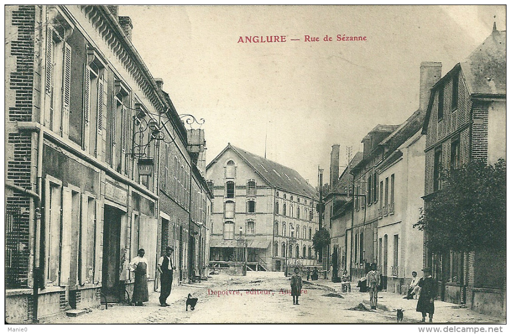 MARNE - Anglure - Rue De Sézanne - Anglure