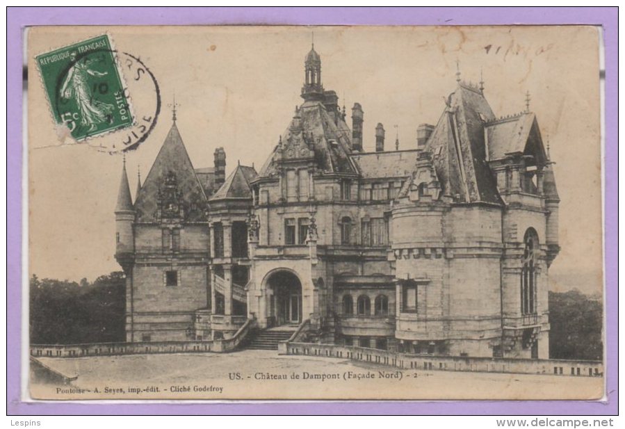 95 - US --Chateau De Dampont ( Façade Nord ) - Autres & Non Classés