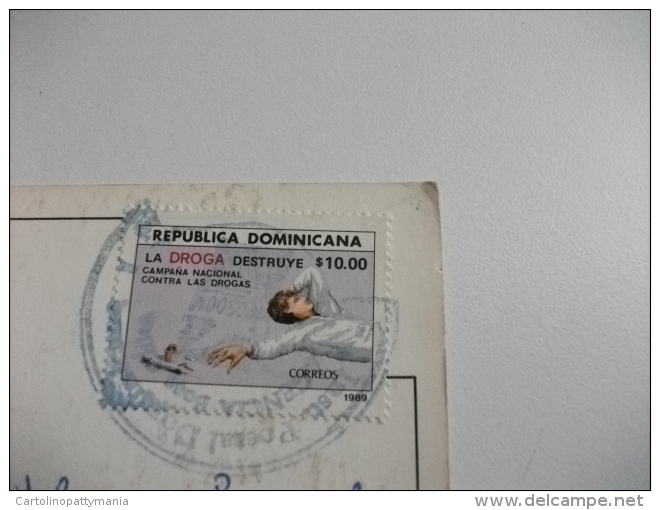 STORIA POSTALE  FRANCOBOLLI Republica Dominicana Boca Chica Foto Luigi Raffanini - Dominica