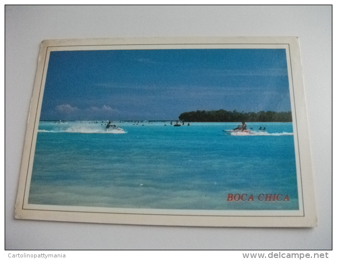 STORIA POSTALE  FRANCOBOLLI Republica Dominicana Boca Chica Foto Luigi Raffanini - Dominique