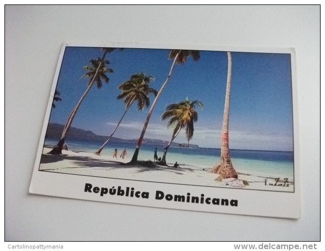 STORIA POSTALE  FRANCOBOLLI Republica Dominicana Las Galeras Samana - Dominica