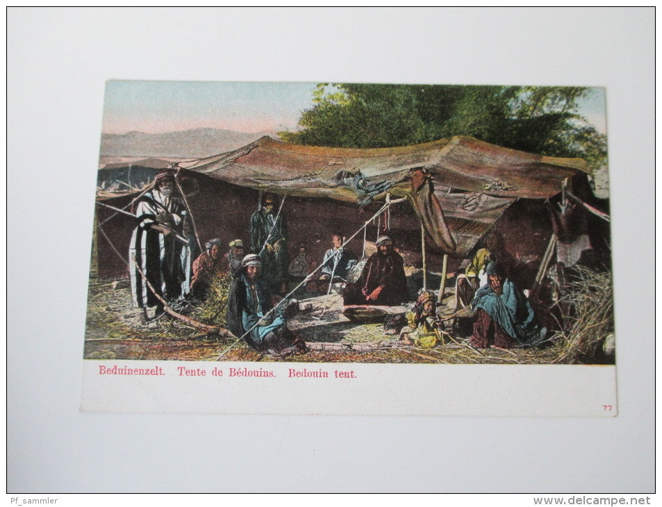 AK / Bildpostkarte Beduinenzelt. Tente De Bedouins. Bedouin Tent. Ungelaufen Und Guter Zustand!! - Non Classés