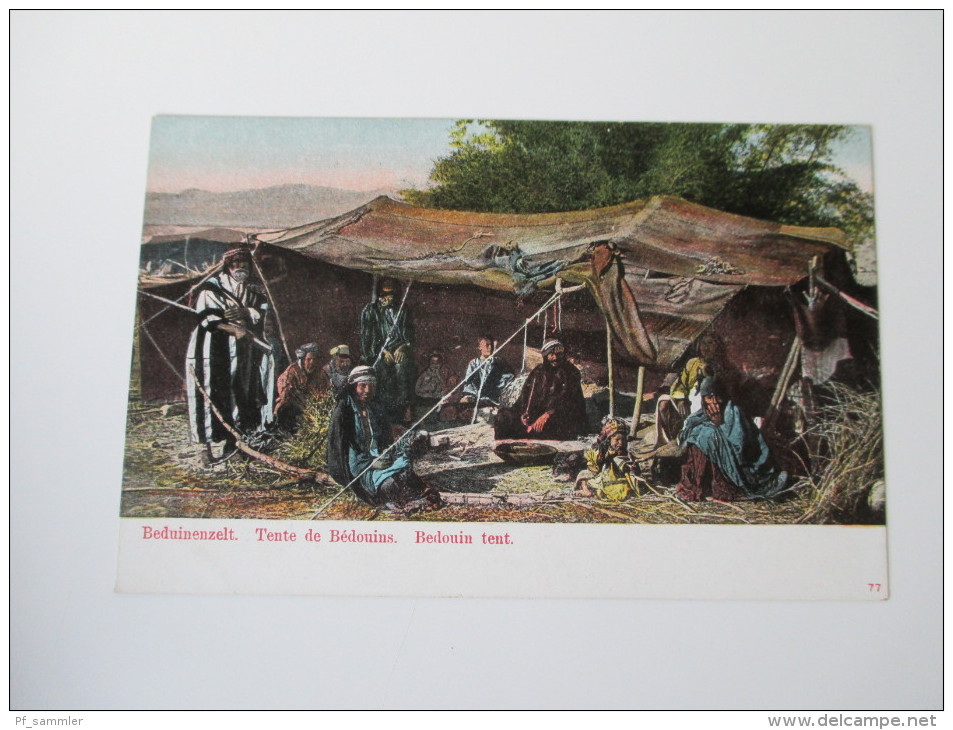 AK / Bildpostkarte Beduinenzelt. Tente De Bedouins. Bedouin Tent. Ungelaufen Und Guter Zustand!! - Zonder Classificatie