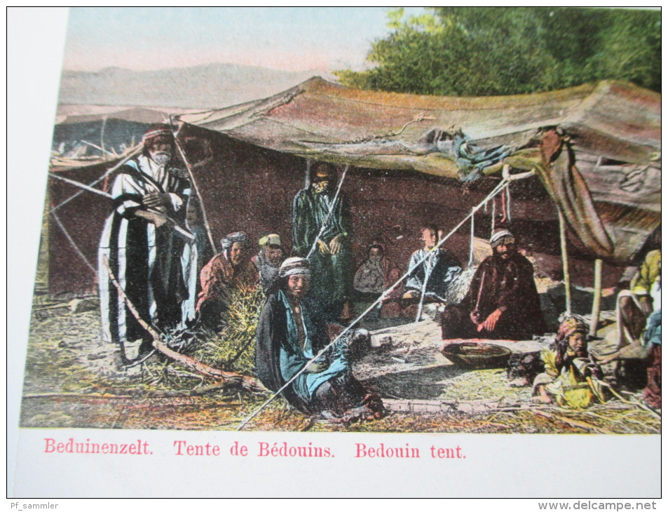 AK / Bildpostkarte Beduinenzelt. Tente De Bedouins. Bedouin Tent. Ungelaufen Und Guter Zustand!! - Non Classés