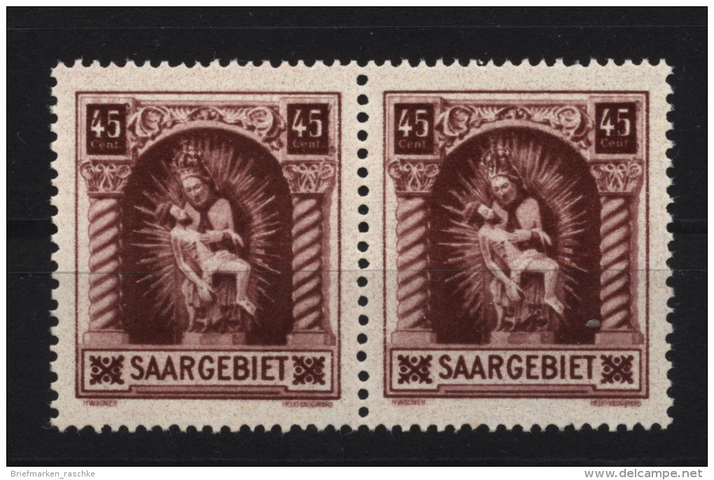 Saar,102,III,xx - Unused Stamps