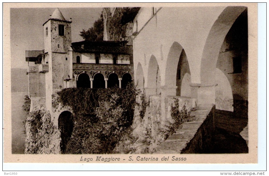 Lago Maggiore . S.Caterina Del Sasso - Como