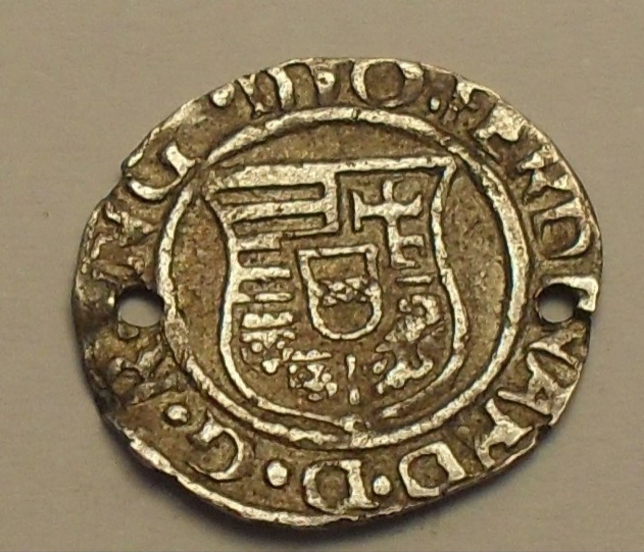 1550 - Hongrie - Hungary - DENAR K B, I. Ferdinand (1526/1564), Billon, Argent, Silver - Hungría