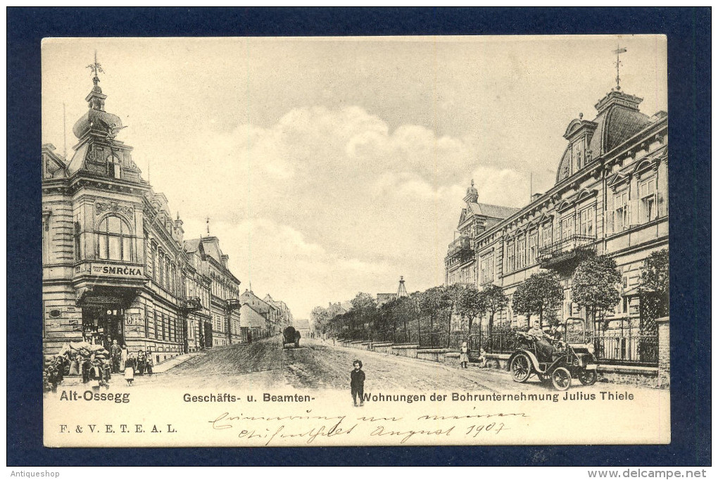 Czech Republic-----Ossegg-----old Postcard - Tchéquie