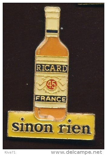 " RICARD&#8206; "  Sinon Rien   Ble Pg4 - Boissons