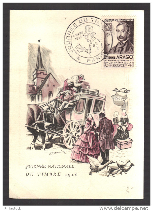 FRANCE 1948 N° 794 Obl. S/Lettre FDC - ....-1949