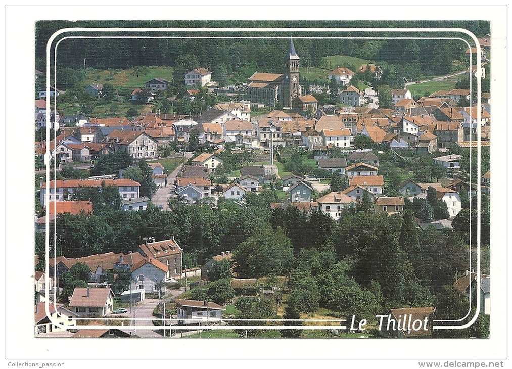 Cp, 88, Le Thillot, Le Centre Ville, Voyagée 1989 - Le Thillot