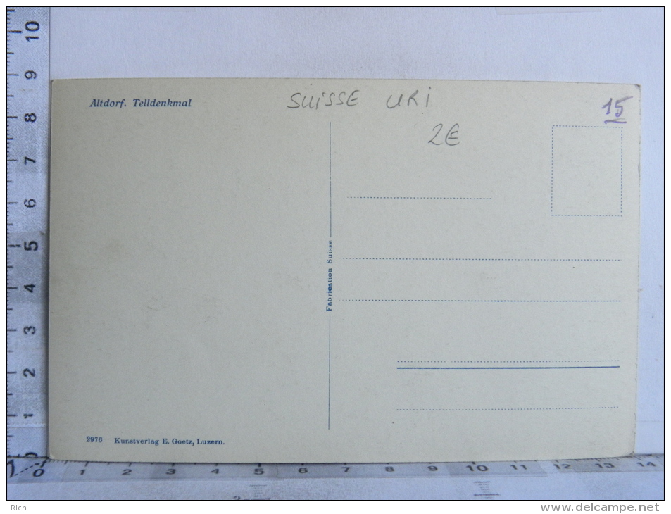 CP SUISSE - Altdorf, Telldenkmal - Altdorf