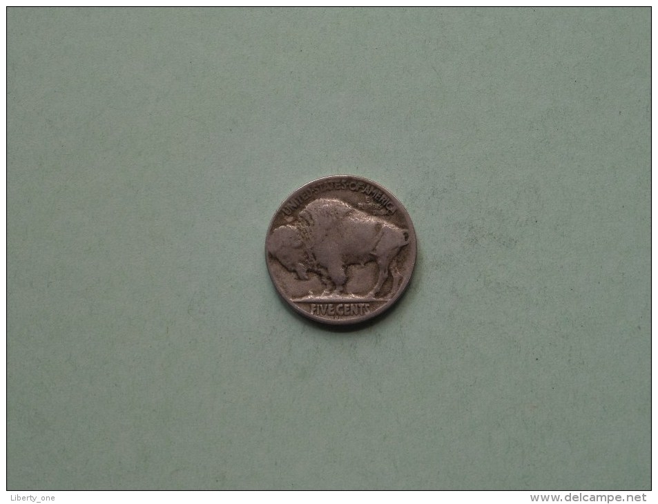 1917 D - Buffalo Nickel ( Rare / Scarce Date ) KM 134 ( For Grade, Please See Photo ) ! - 1913-1938: Buffalo