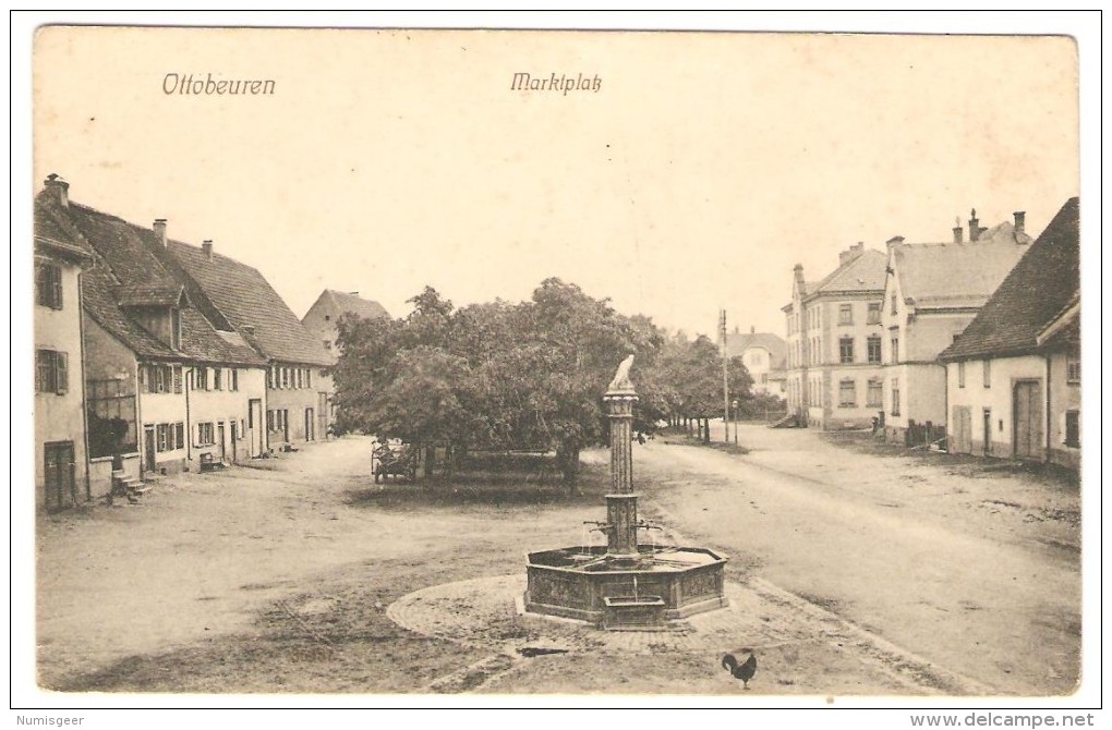 OTTOBEUREN   ---  Marktplatz - Mindelheim