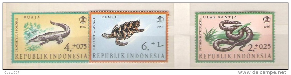 Indonesia 1966 Animals, MNH A.97 - Indonesië