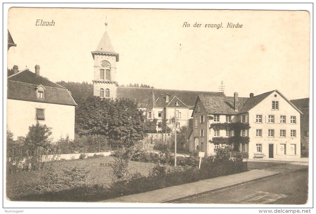 ELZACH    ---  An  Der  Evangl.  Kirche - Emmendingen