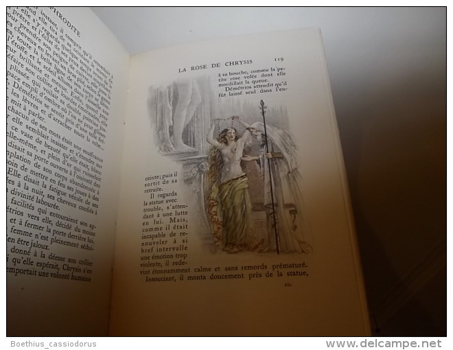 APHRODITE 1937 PIERRE LOUYS  Illustrations Couleurs PAUL-EMILE BECAT  UN DES 300 AVEC SA SUITE SUR HOLLANDE VAN GELDER - 1901-1940