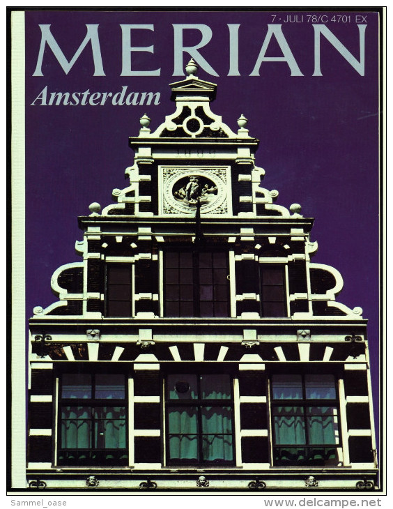 Merian Illustrierte  -  Amsterdam  -  Viele Bilder Von 1978  -  Hausherr Auf Einem Hausboot  -  Der Beginenhof - Travel & Entertainment
