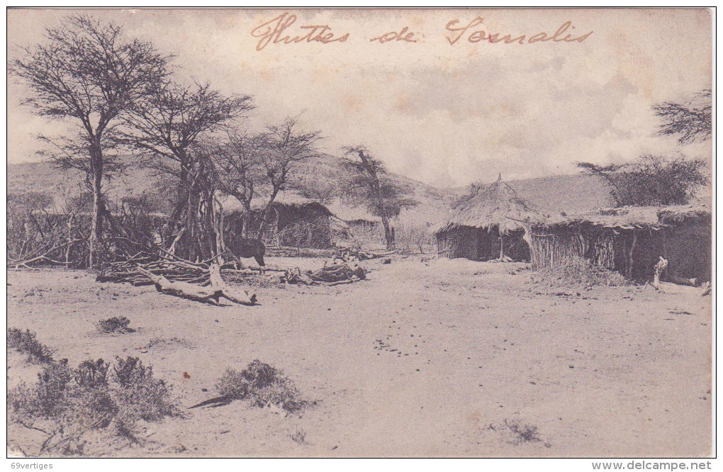 SOMALIE, Huttes Des Somalies - Somalie