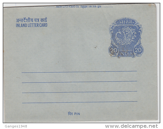 India 1970´s  Indian Bank Inland Letter Card  # # # 83131  Inde Indien - Inland Letter Cards