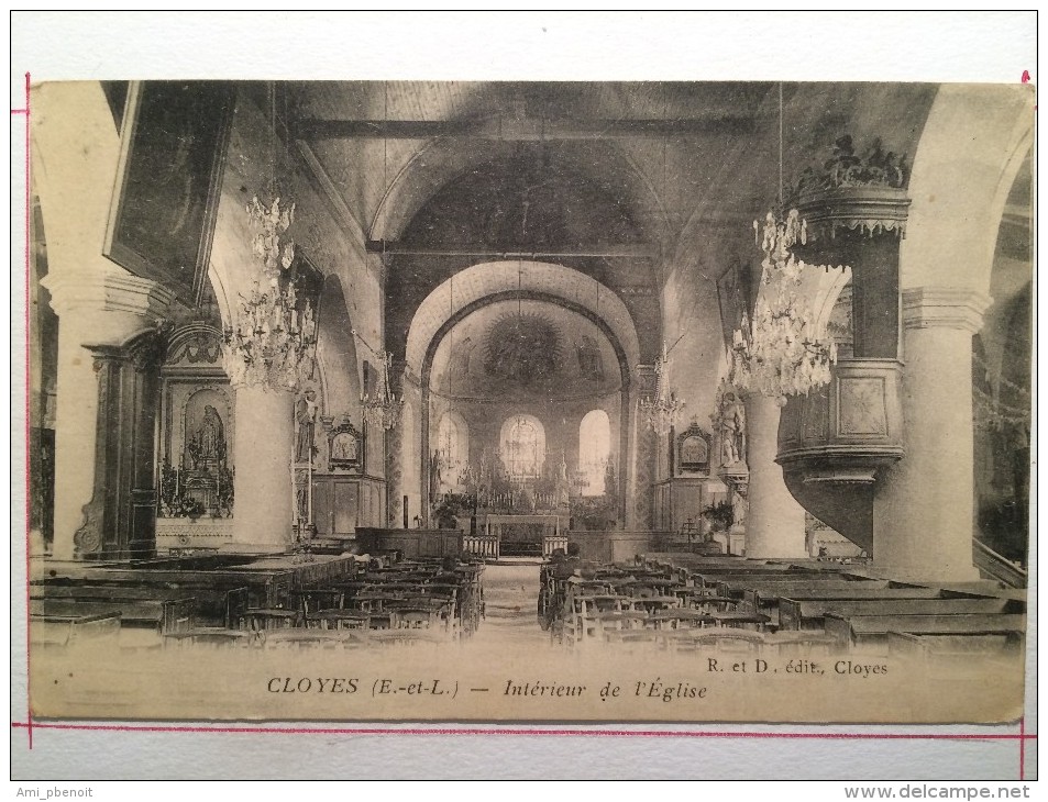 CLOYES, Intérieur De L'Eglise - Cloyes-sur-le-Loir