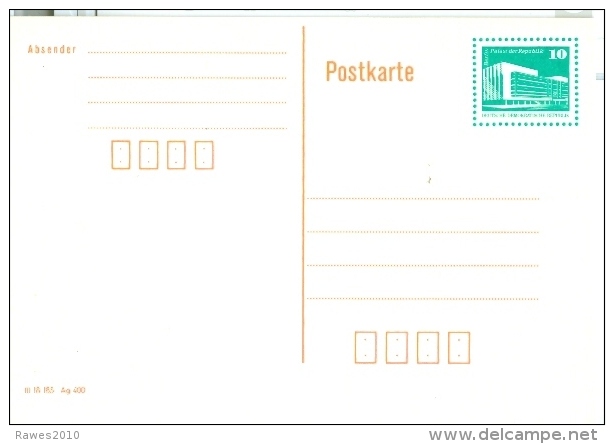 DDR P89 Palast Der Republik Berlin Ungebraucht - Postcards - Mint