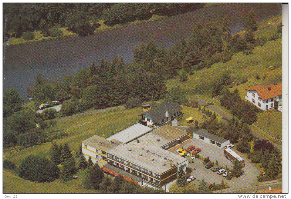 5530 GEROLSTEIN, Seehotel Am Stausee, Luftaufnahme - Gerolstein